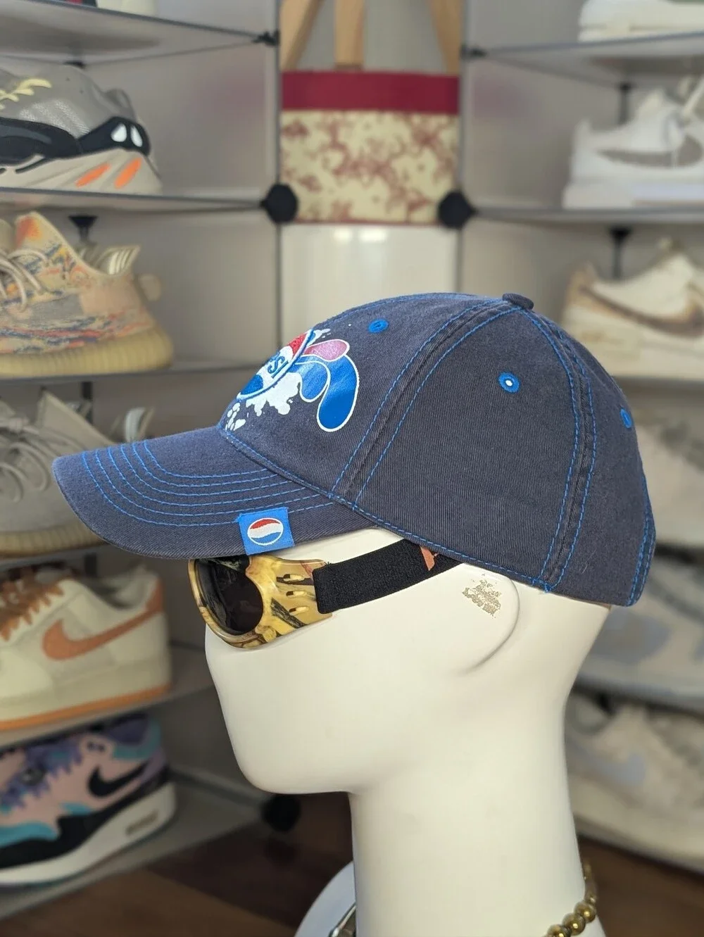 Pepsi Y2K Splash Logo Hat (OS)